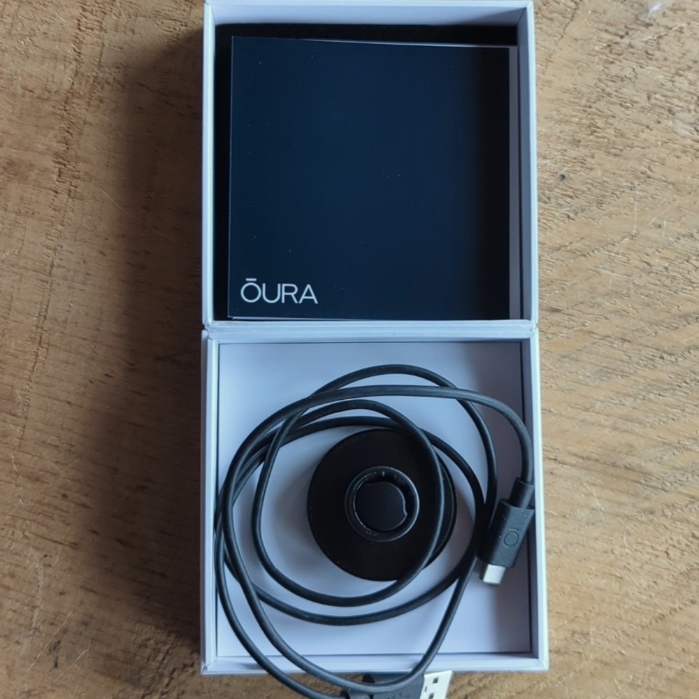 Oura Ring-Gen 3-Horizon-Stealth-Size 7
